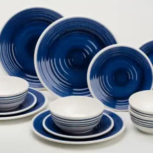 Flamefield Break-Resistant Azure Dinner Set