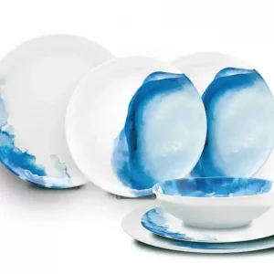 Flamefield Anti-Slip Break-Resistant Deep Sea Melamine Set