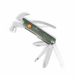 Flamefield 11-in-1 Multi-Tool Hammer Forest Green