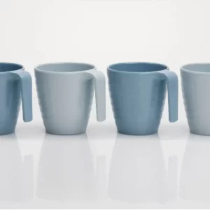 Flamefield Break-Resistant Shades of Blue Mugs